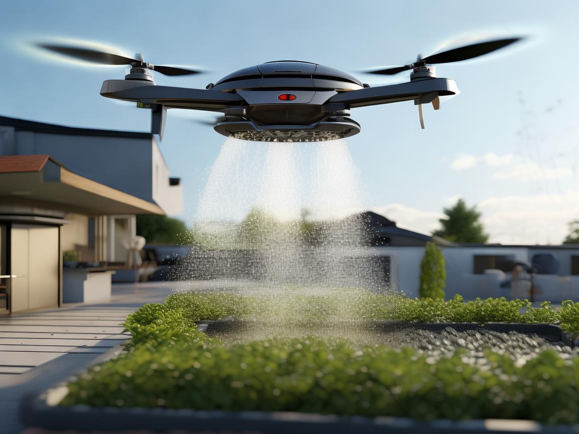 淋浴器也能飞上屋顶？——无人机技术在家庭维修中的创新应用