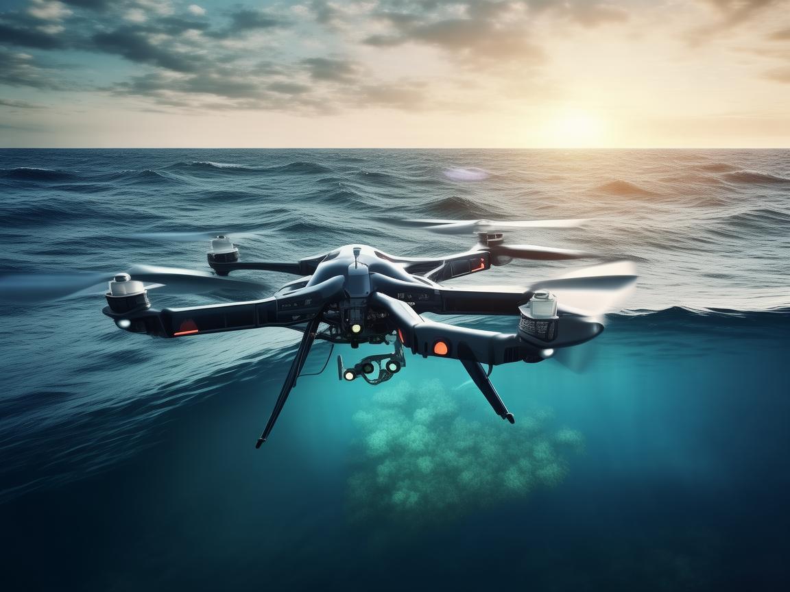 北海，无人机技术如何助力海洋生态保护的新航向？