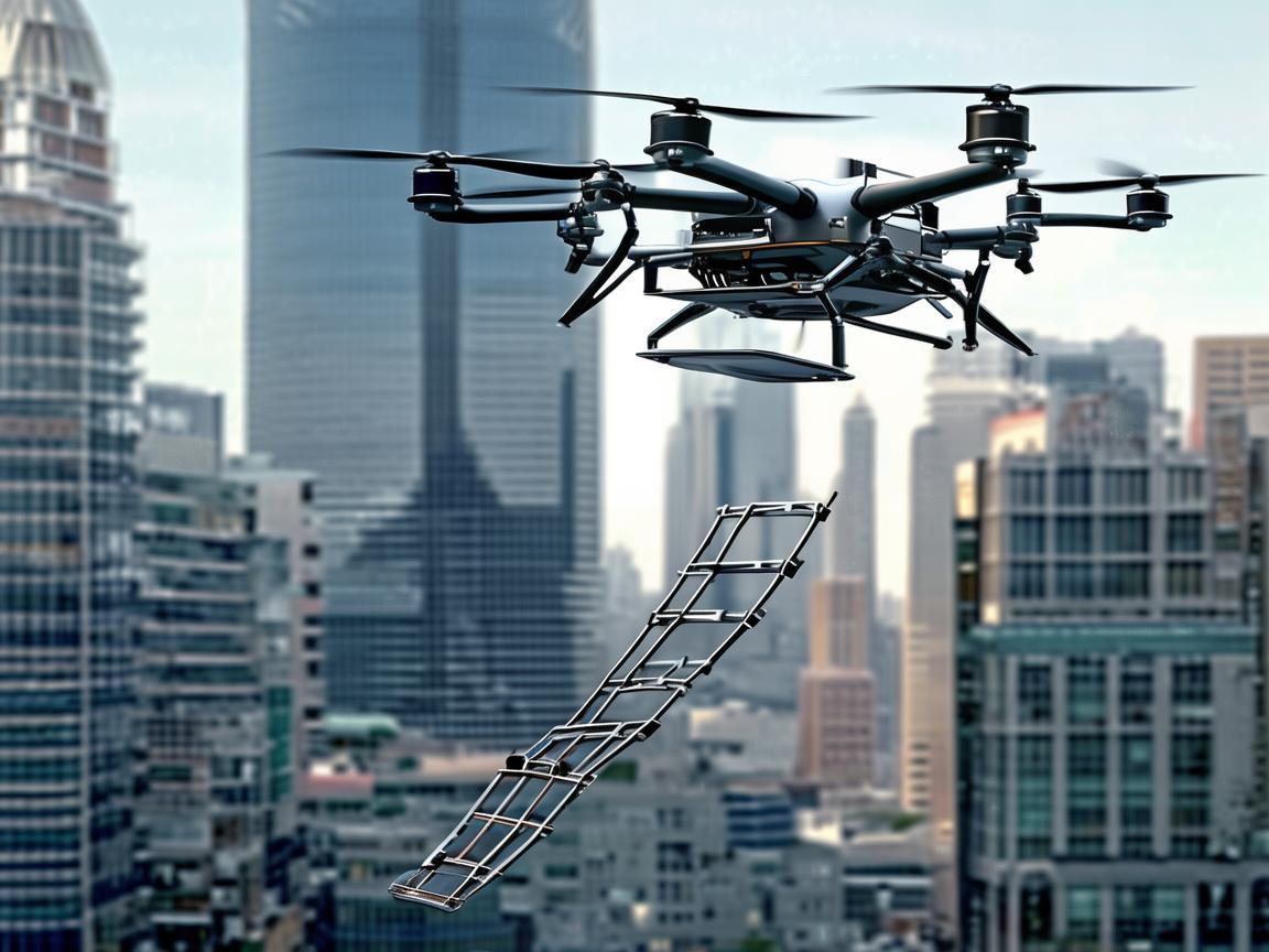 伸缩梯在无人机任务执行中的‘伸缩自如’，安全与效率的双重挑战？