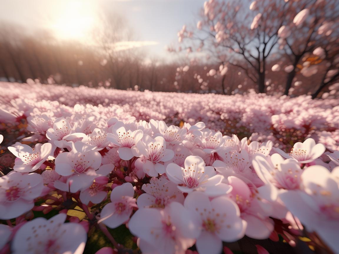 无人机视角下的海棠花海，如何精准监测与保护？