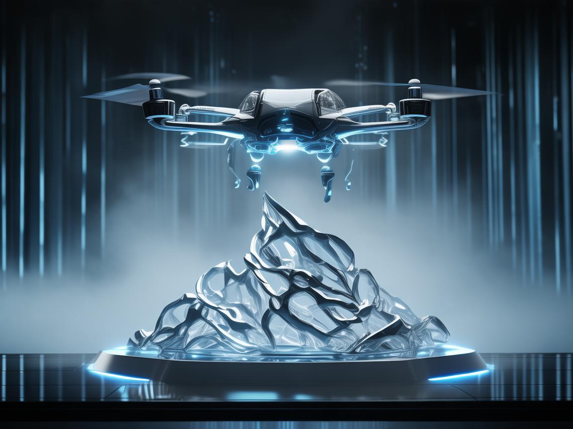 无人机技术下的创意摆件，如何实现精准定位与智能控制？