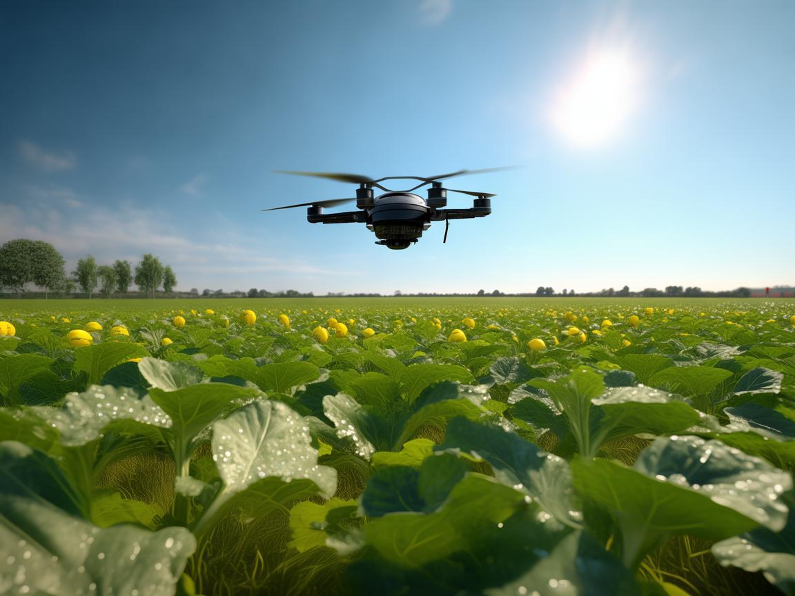 西葫芦，无人机技术在农业监测中的‘空中眼’新挑战？