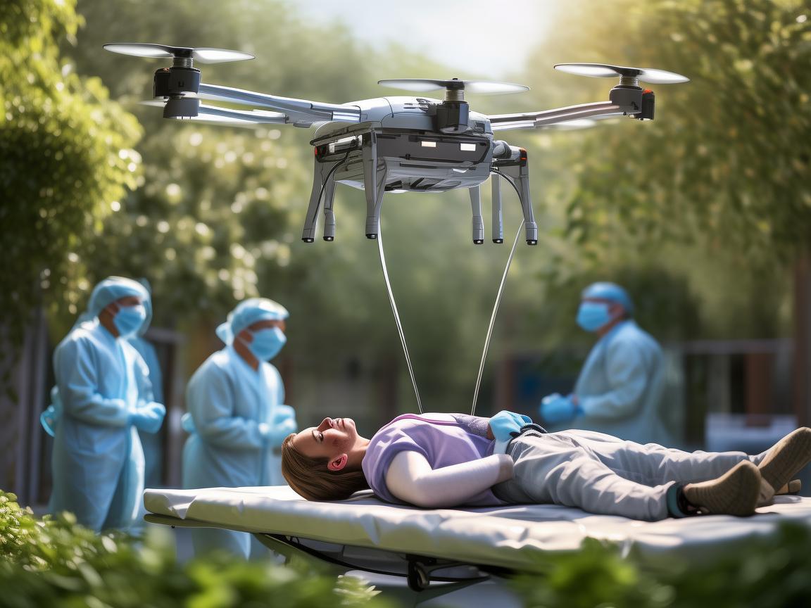 脑出血患者如何利用无人机技术实现高效救援?
