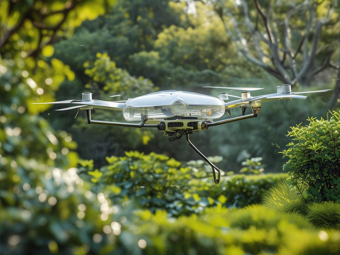 园丁的空中助手，无人机在园艺管理中的角色与挑战