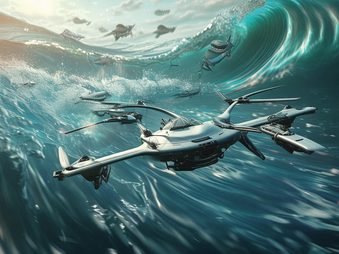 如何在复杂海洋环境中，利用无人机技术实现高效探测？