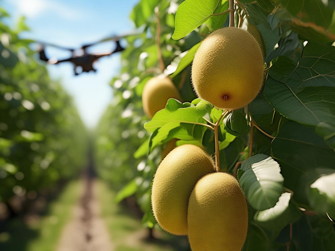 猕猴桃，无人机技术在农业监测中的新视角